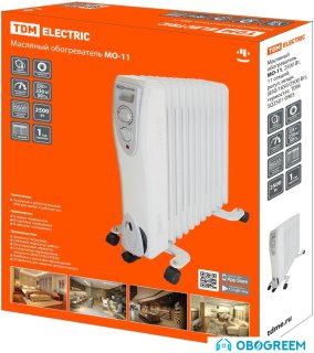 Масляный радиатор TDM Electric SQ2501-0903