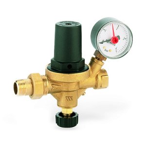Клапан подпиточный Watts ALIMAT ALM 1/2 НР x 1/2 ВР, с манометром