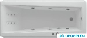Ванна Aquatek Либра 170x70 (с экраном и каркасом, слив справа)