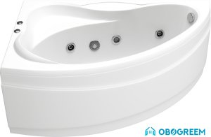 Ванна BAS Вектра 150x90L