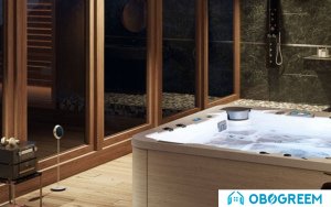 Ванна Aquavia Spa Velvet (sand/butterfly woodermax)