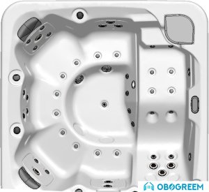 Ванна Aquavia Spa Pulse (white/butterfly woodermax)
