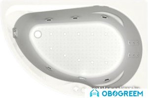 Ванна Aquatek Вирго 150x100L