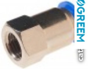 Фитинг RockForce Фитинг для пласт. трубок 12 мм с внут. резьбой 1/2 RF-SPCF12-04