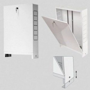 Шкаф коллекторный UNI-FITT накладной ШРН-0 366мм 480G0000