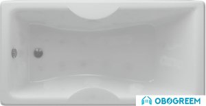 Ванна Aquatek Феникс 190x90 (подсветка, экран, излив слева)