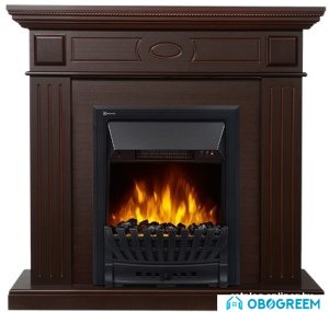 Портал Firelight Bianco Classic (шпон темный дуб)