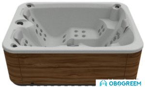 Ванна Aquavia Spa Touch (cameo/wallnut woodermax)