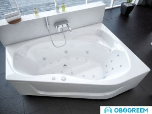 Ванна Aquatek Медея 170x95 (2 экрана и каркас, слив справа)