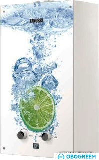 Водонагреватель Zanussi GWH 10 Fonte Glass Lime