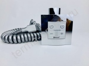 Блок управления Terma KTX4 Blue c Bluetooth, кабель 2,5 с вилкой, хром