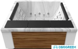 Ванна Aquavia Spa Quantum (sterling/walnut woodermax)