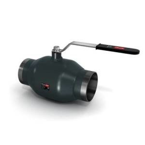 Кран шаровой Danfoss JiP Standard WW - Ду40 (Сварка/Сварка, PN16, Tmax 150°С, ручка-рычаг черная)