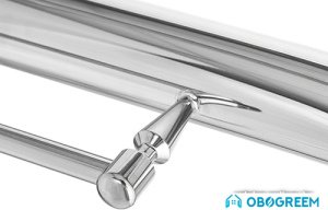 Полотенцесушитель Олимп М-образный 50х60 (с полкой)