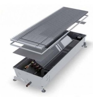 Внутрипольный конвектор с вентилятором (функция тепло и холод) COIL-HCM 1500L