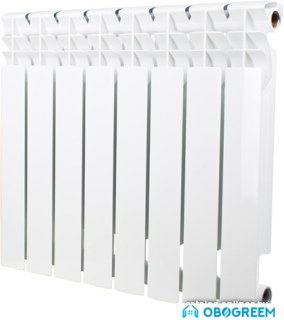 Биметаллический радиатор Halsen BS 500/80 (4 секции)