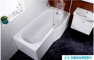 Ванна Jika Tigo 160x80 (правый) [2.2221.0.000.000.1]