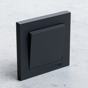 Радиовыключатель HiTE PRO BASE-1 (звонкового типа, с рамкой) (белый, бежевый, графит, карбон)