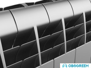 Биметаллический радиатор Royal Thermo BiLiner 350 Silver Satin (4 секции)