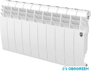 Биметаллический радиатор Royal Thermo BiLiner 350 Bianco Traffico (10 секций)