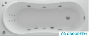 Ванна Aquatek Афродита 150x70 (правая, с экраном)