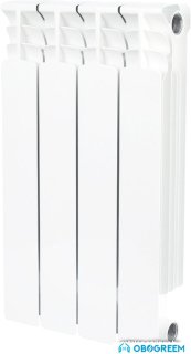 Биметаллический радиатор Stout Space 500 Bimetal (4 секции)