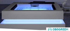 Ванна Aquavia Spa Cube Ergo (pearl shadow/thunder)