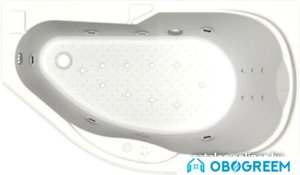 Ванна Aquatek Таурус 170x100R