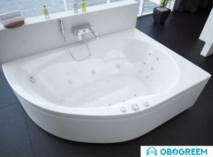 Ванна Aquatek Вирго 150x100R (с экраном и каркасом)