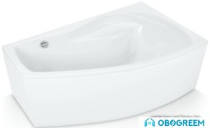 Ванна Poolspa Nicole 160x80 R Economy 1 PHAOF10SO1C0000