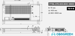 Конвектор itermic ITTBL.070.400.4900