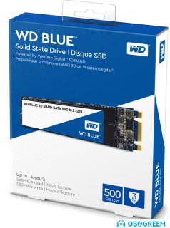 SSD WD Blue 3D NAND 500GB WDS500G2B0B