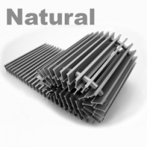 Решетка рулонная iTermic SGA-25-1000 (цвет: алюминий)