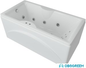 Ванна Aquatek Феникс 150x75 (фронтальный экран, излив слева)