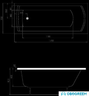 Ванна Roca Linea 170x70 [24T034000]