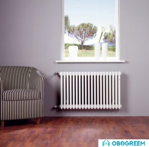 Стальной трубчатый радиатор Zehnder Charleston 3057-22 (22 секции, боковое, 3/4'')