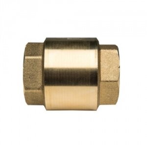 Клапан обратный STOUT - 3/4" (ВР/ВР, PN12, Tmax 100°C, затвор пластиковый)