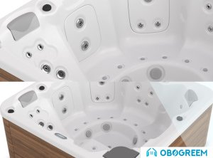 Ванна Aquavia Spa Pulse (white/butterfly woodermax)