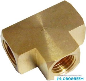 Фитинг RockForce Тройник 1/4" RF-SP032-1