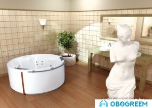 Ванна Poolspa Atlantyda 160 x 160