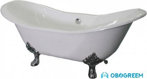 Ванна Elegansa Taiss 180x80 (ножки хром)