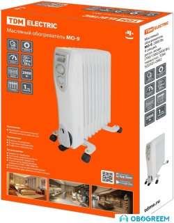 Масляный радиатор TDM Electric SQ2501-0902