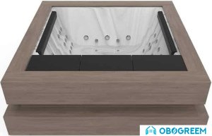 Ванна Aquavia Spa Cube (sterling/thunder)