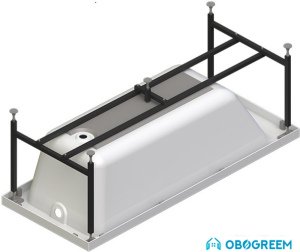 Ванна Radomir Агата 175x75 (с экраном и каркасом)
