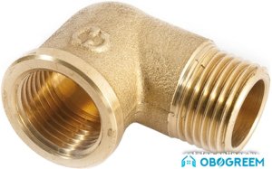 General Fittings Уголок муфтово-цапковый 2700.F8 1