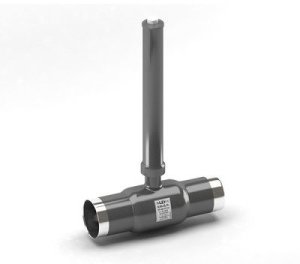 Кран шаровой КШ.Ц.П.350/300.025.02.Н/П.Н= цельносварной Dn350 Pn25 стандартный проход под приварку с редуктором и удлиненным шпинделем LD