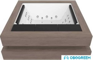 Ванна Aquavia Spa Cube (white/thunder)