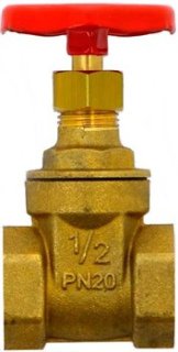 Задвижка латунная Uni-Fitt PN20 1 1/4