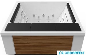 Ванна Aquavia Spa Quantum (white/walnut woodermax)