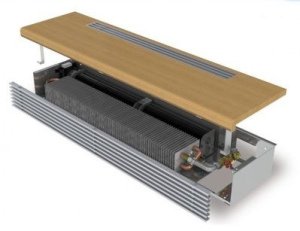 Парапетный конвектор с вентиляторем COIL-KP 1250 OAK